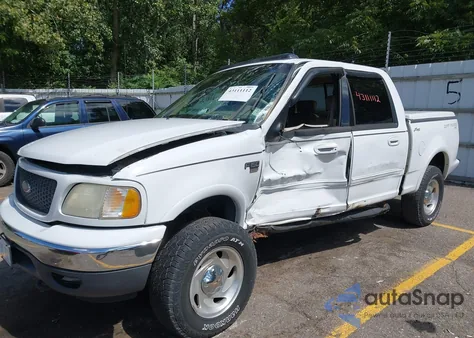 2001 Ford F-150 King Ranch Edition/Lariat/Xlt из США, поврежденный, VIN 1FTRW08LX1KB76127